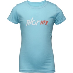 Thor MX Jeugd Meisjes T-Shirt, blauw, S