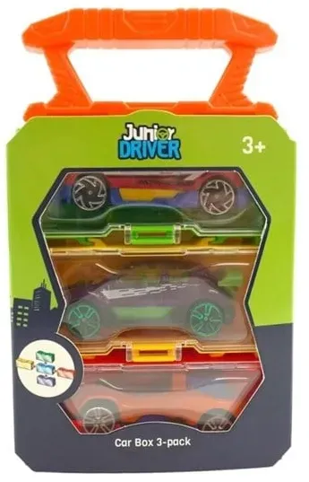 Car with Display Box 3-Pack