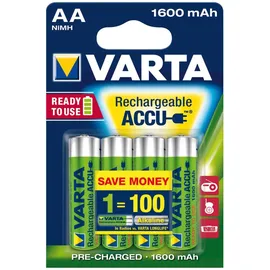 Varta RECHARGE ACCU Endless AA 1900 mAh 4 St.