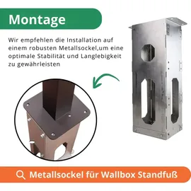 Tesla Wallbox Standfuß für Tesla Wall Connector Gen 3-LDY-POLE-TESLA-GEN3