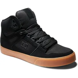 DC Shoes Pure High Herren Schwarz/Gum 41