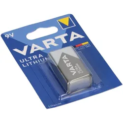 Varta Professional Lithium Batterie 9V-Block 1er Blister