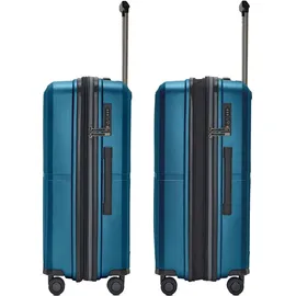 pactastic Collection 01 4-Rollen Trolley M 67 cm / 71 l türkis/metallic petrol