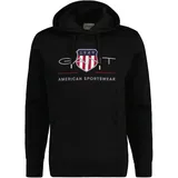 GANT Hoodie Schwarz M