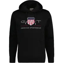 GANT Hoodie Schwarz M