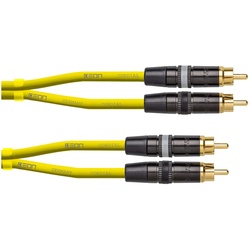 Cordial CEON DJ RCA Y 3m Cinch-Kabel Yellow
