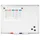 Bi-Office Whiteboard Ayda emailliert