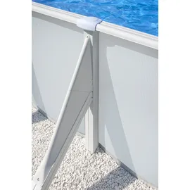 Gre Bora Bora 610 x 375 x 120 cm mit Sicherheitsleiter und Kartuschenfilter