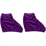 BESPORTBLE 1 Paar Schlittschuhabdeckungen Skate-Boot-Abdeckung Aufbewahrungstasche Zubehör Für Rollschuhe Abdeckung Für Rollschuhe Eishockey Polyester Violett Haupt Stiefelabdeckung Kind