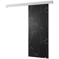 Schiebetür Komplettset - Schiebetürsystem Salwador 1 - Schiebetüren - Trennwände - Raumteiler - Innentüren, Tür 90 x 204 cm - Schiebetür Schiene - Zimmertür mit Schiebetür Griff - Saloontür