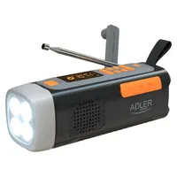 Adler AD 1920 Notfallradio schwarz