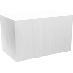 5x Dunicel®-Skirtings 0,72 x 4 m Weiß