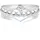 Elli Solitärring ELLI "Set mit Kristallen von Swarovski 925 Silber" Gr. 52, silber, Fingerringe, Damen, 52mm,mit Steinen, Silber 925 (Sterlingsilber), 4mm