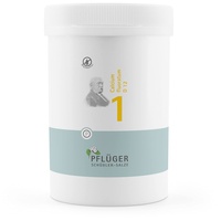 PFLÜGER Schüßler Salze Nr. 1 Calcium fluoratum D12 - 4000 Tabletten - Das Salz der Haut und des Bindegewebes - glutenfrei