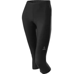 LÖFFLER Damen 3/4 Radhose, BLACK, 38