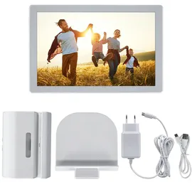 Rollei Smart Frame WiFi 106 Portable weiß Digitaler Bilderrahmen