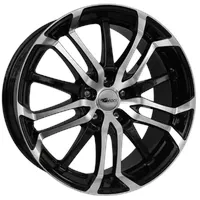 BROCK B26 7,5 x 17 5 x 110 ET38 MB65,1 schwarz