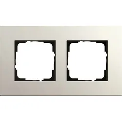 Gira Rahmen 2-fach hgr Linoleum Esprit 0212220