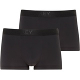 Boxershorts Microfiber 2er-Pack für Herren schwarz XXL
