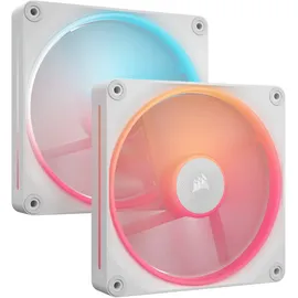 Corsair iCUE LINK LX140-R RGB - Gehäuselüfter - Reverse-Lüfterblätter - 140 mm - Weiß