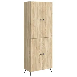 vidaXL Schrankset 2 pcs Sonoma-Eiche Holzwerkstoff