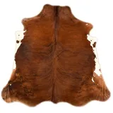 generisch Premium KUHFELL STIERFELL BRAUN EXOTISCH 240 x 190 cm XL Fell Teppich VON KUHFELLE ONLINE