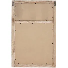 Mendler Werbetafel HWC-C51, Wandtafel Kreidetafel, 55x34x2cm, Holz Shabby-Look Vintage ~ naturbraun