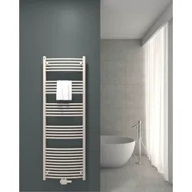 Mert Radiatoren Badheizkörper 400 x 1600 mm weiß Mittelventil