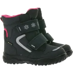 superfit Kinder Winter-Schuhe mit Gore-Tex robuste Schnee-Boots 58999926 Dunkel-Blau/Pink - 21