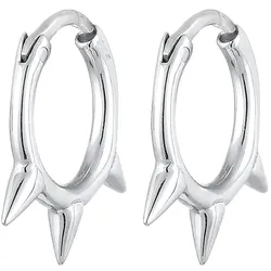 Elli Creolen Spikes Trend Must-Have Blogger 925 Silber   Damen 