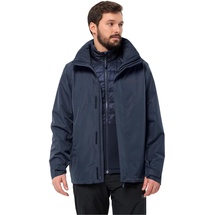 Jack Wolfskin Luntal 3in1 Jacke - Night Blue - 3XL