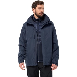 Jack Wolfskin Luntal 3in1 Jacke - Night Blue - 3XL