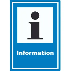 Information Aufkleber A2 (420x594mm)