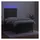 vidaXL Boxspringbett 100 x 200 cm Dunkelgrau