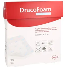 dr. ausbüttel gmbh & co. kg Dracofoam Infekt haft sensitiv Wundauf.7,5x7,5 cm