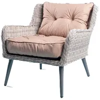 TexDeko TexDeko® Loungekissen Gartenpolster Set mit Rückenkissen für Rattanmöbel
