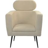 Hofmann Living And More Loungesessel Polyester 72 x 95 x 67 cm Beige höhenverstellbar
