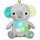 Bright Starts Bright Starts, Hug-a-Bye Baby Kuscheltier Elephant mit Lichtern, Melodien, unterschiedlichen Texturen und vielem mehr, Mehrfarbig
