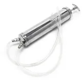 Wiltec Ölabsaugpumpe 500ml mit 50cm Schlauch Handpumpe Saugpumpe Absaugpumpe Umfüllpumpe