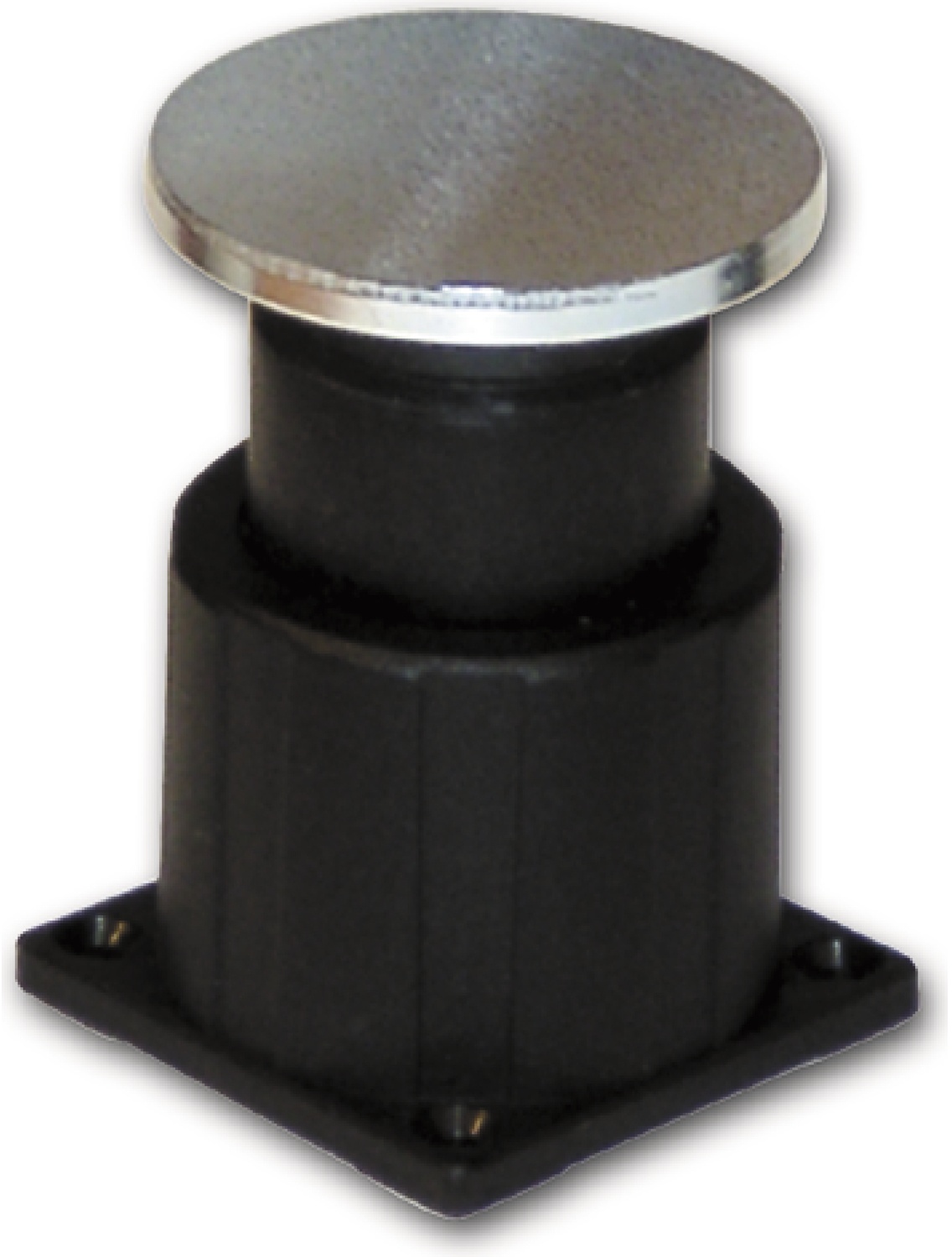 Haftmagnet-Gegenplatte gefedert (Türschließer) - 55 mm