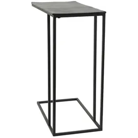 Light & Living Beistelltisch, Schwarz, Metall, Rechteckig, 26x60x48 cm, CE, Wohnzimmer, Wohnzimmertische, Beistelltische