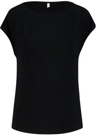 Blutsgeschwister Shirt Breezy Flowgirl - soot black XS