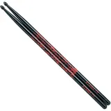 Tama Rhythmic Fire Sticks O5B-F-BR, schwarz mit rotem Muster