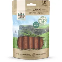 Wildes Land Dörrfleisch Sparpaket 10 x 65g Hunde Snack