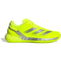 Adidas Defiant Speed 2 Sandplatzschuhe - Lucid Lemon / Iron Met / Silver Met - EU 39 1/3
