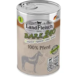 LandFleisch B.A.R.F.2GO Exklusiv Pferd 6 x 400 g