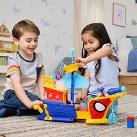 Hasbro Marvel Water-Webs Ahoi Piratenschiff Mit Seifenblasen