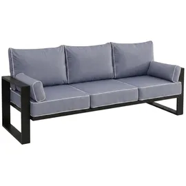 beautysofa VERDINO Garten-Lounge-Set grau
