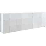 INOSIGN »Dama Breite 241, Kommode 4 Türen, Anrichte« Front in 3D-Optik, viel Stauraum, verschiedene Farben