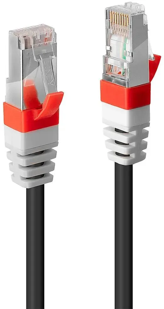 Lindy 45364 Netzwerkkabel Schwarz 2 m Cat6a S/FTP (S-STP)